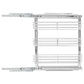 Draadmand Keuken Uittrekbaar 3-Laags 47X11X56 Cm Zilverkleurig