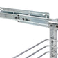 Draadmand Keuken Uittrekbaar 3-Laags 47X25X56 Cm Zilverkleurig