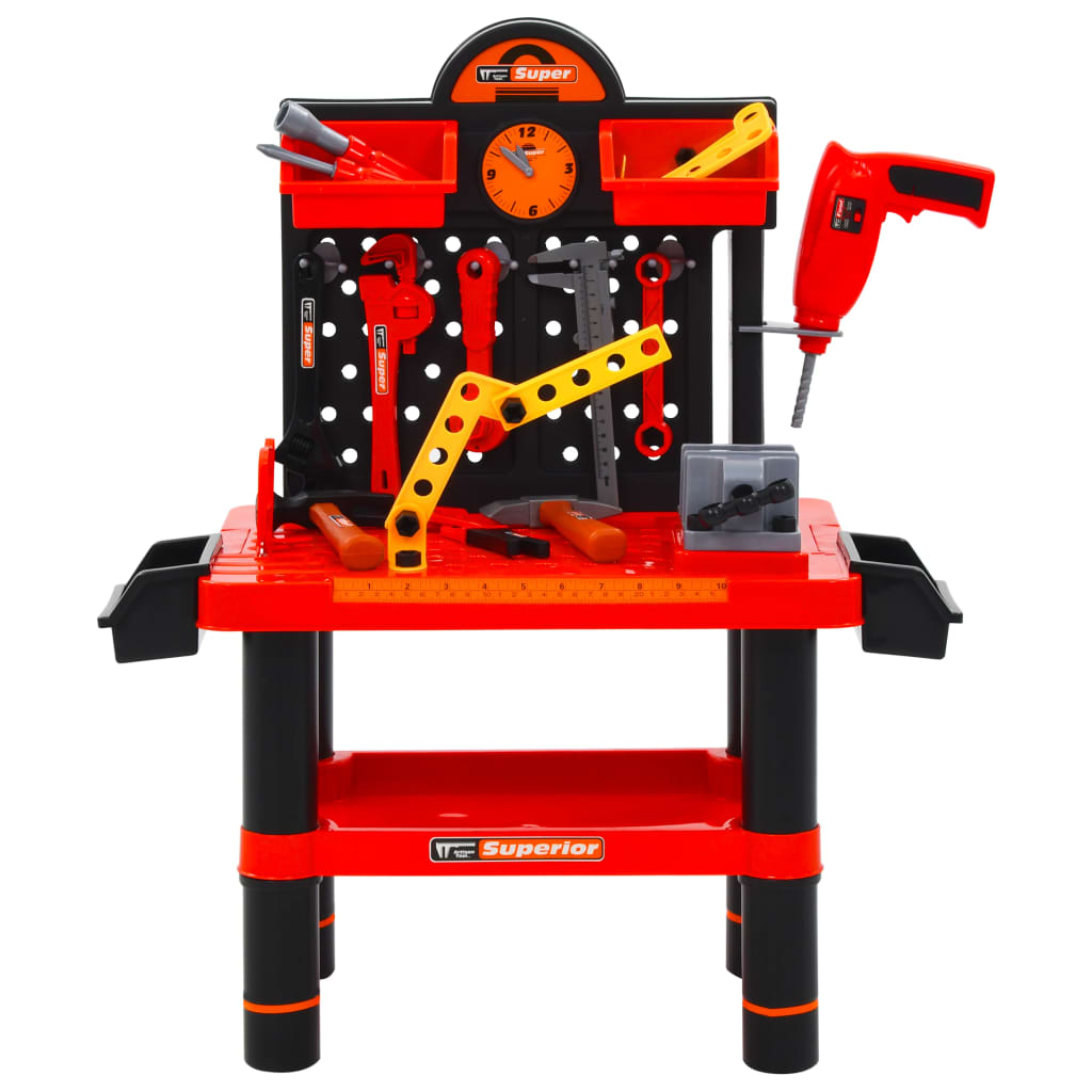 51-Delige Werkbank Speelset 57X32X68 Cm