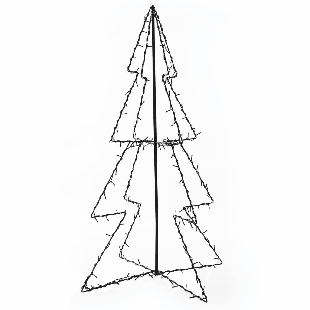 Kegelkerstboom 160 Led's Binnen En Buiten 78X120 Cm