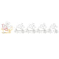 Kerstverlichting 4 Rendieren En Slee 500X10X80 Cm