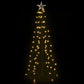 Kegelkerstboom 96 Led's Binnen En Buiten 72X180 Cm