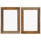 Fotolijsten 2 St 40X50 Cm Massief Gerecycled Hout En Glas