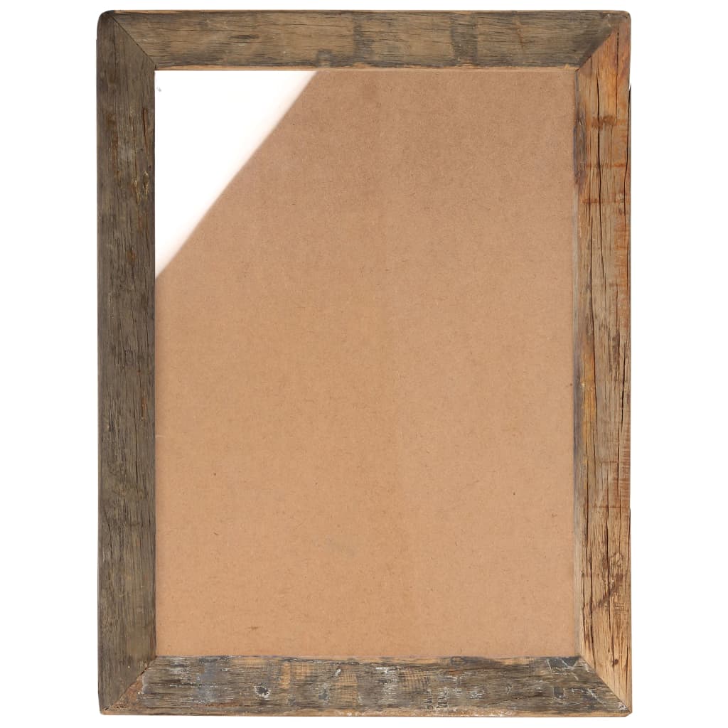 Fotolijsten 2 St 50X60 Cm Massief Gerecycled Hout En Glas