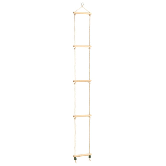 Touwladder 30X168 Cm Massief Hout En Pe