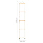 Touwladder 30X168 Cm Massief Hout En Pe