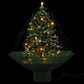 Kerstboom Sneeuwend Met Paraplubasis 75 Cm Groen