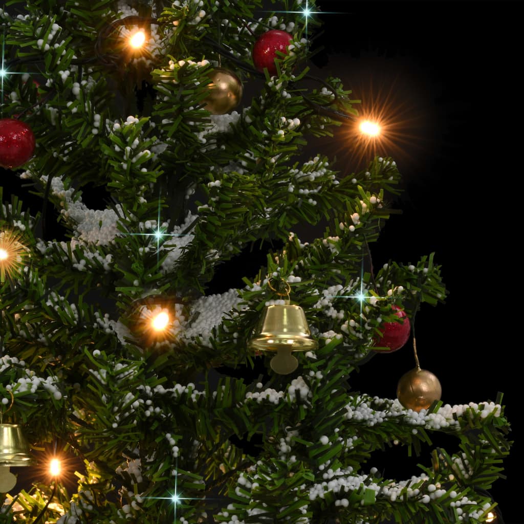 Kerstboom Sneeuwend Met Paraplubasis 75 Cm Groen