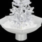 Kerstboom Sneeuwend Met Paraplubasis 75 Cm Wit