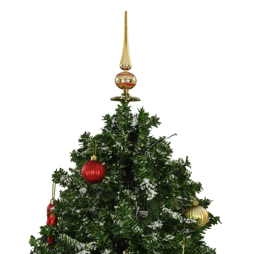 Kerstboom Sneeuwend Met Paraplubasis 140 Cm Groen