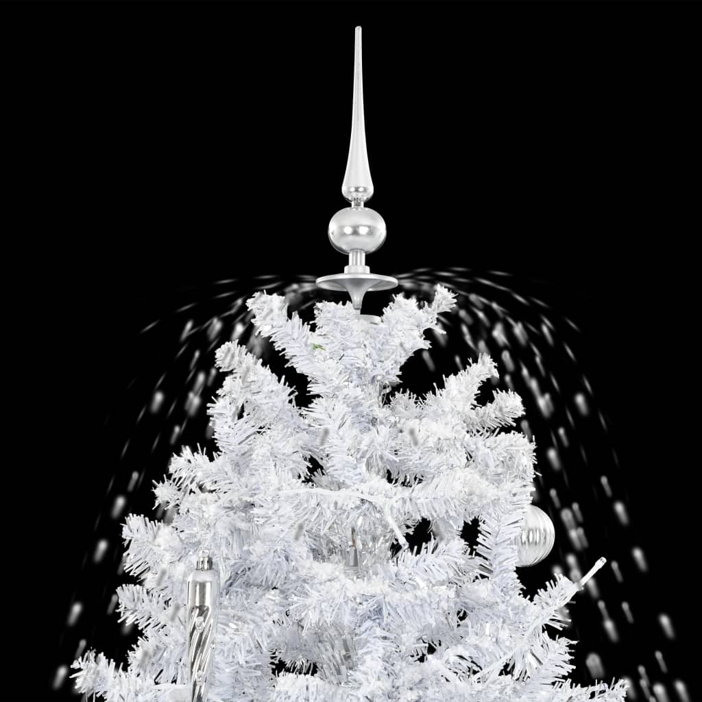 Kerstboom Sneeuwend Met Paraplubasis 140 Cm Wit