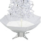 Kerstboom Sneeuwend Met Paraplubasis 170 Cm Wit