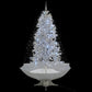 Kerstboom Sneeuwend Met Paraplubasis 190 Cm Wit