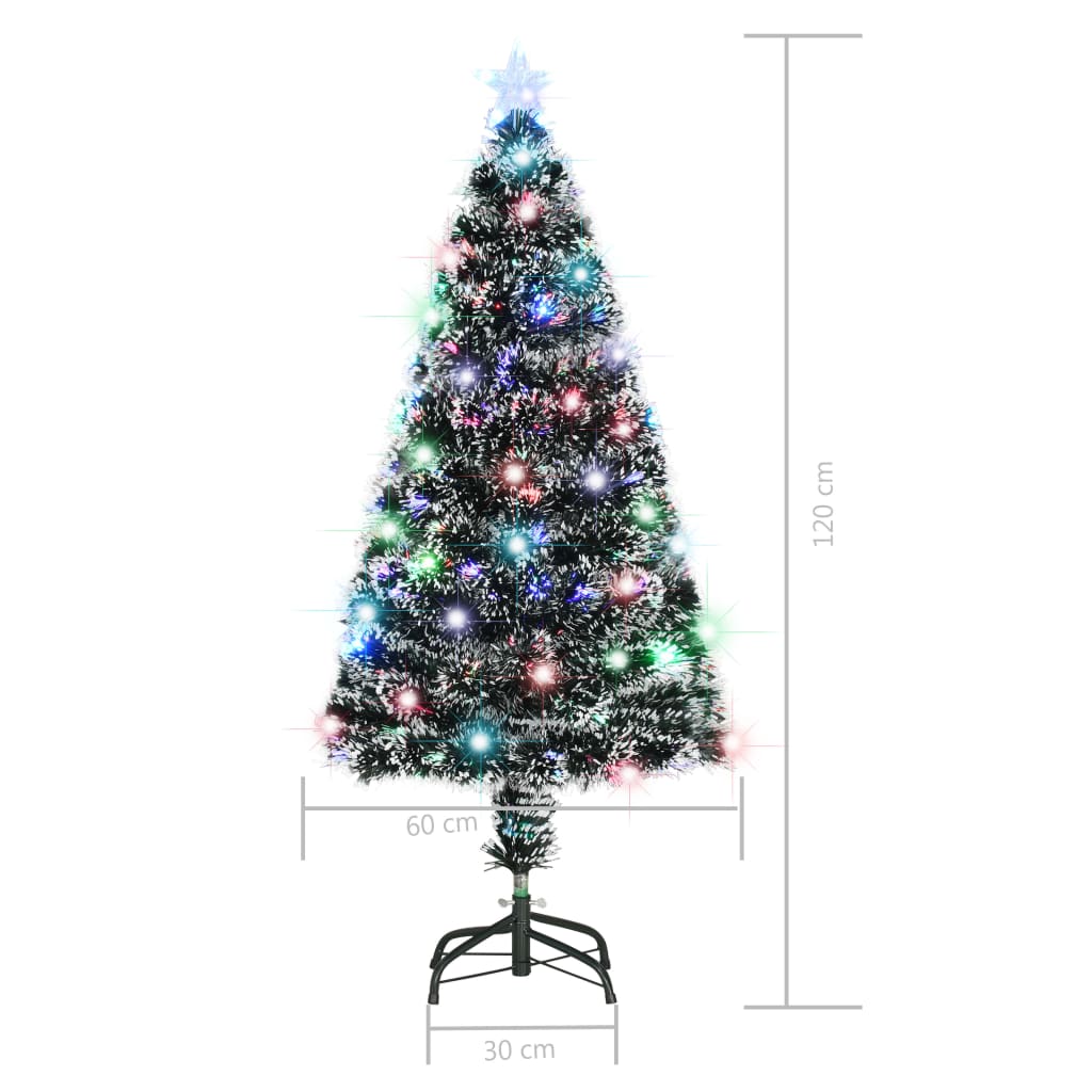 Kunstkerstboom Met Standaard/Led 120 Cm Glasvezel