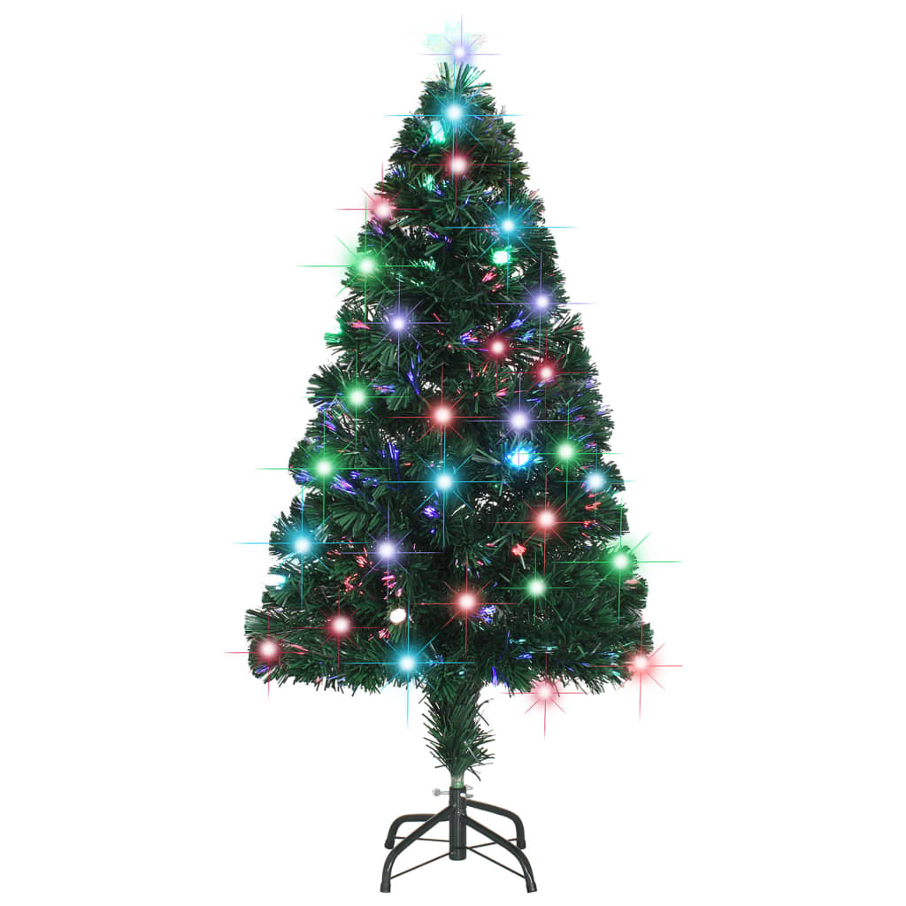 Kunstkerstboom Met Standaard/Led 120 Cm Glasvezel