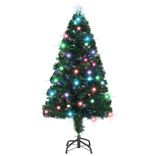 Kunstkerstboom Met Standaard/Led 120 Cm Glasvezel