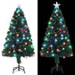 Kunstkerstboom Met Standaard/Led 120 Cm Glasvezel