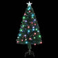 Kunstkerstboom Met Standaard/Led 120 Cm Glasvezel