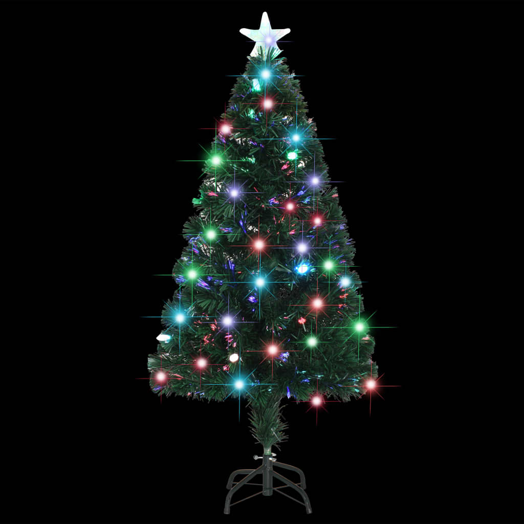 Kunstkerstboom Met Standaard/Led 120 Cm Glasvezel