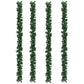 Kerstslingers 4 St 270 Cm Pvc Groen