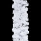 Kerstslingers 4 St 270 Cm Pvc Wit