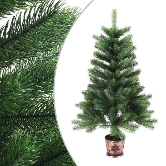 Kunstkerstboom Met Levensechte Naalden 65 Cm Groen