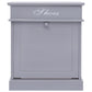 Schoenenkast 50X28X58 Cm Paulowniahout Grijs