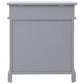 Schoenenkast 50X28X58 Cm Paulowniahout Grijs