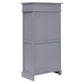Schoenenkast 50X28X98 Cm Paulowniahout Grijs