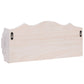 Wandkapstok 50X10X23 Cm Hout Wit