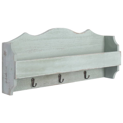 Wandkapstok 50X10X23 Cm Hout Groen