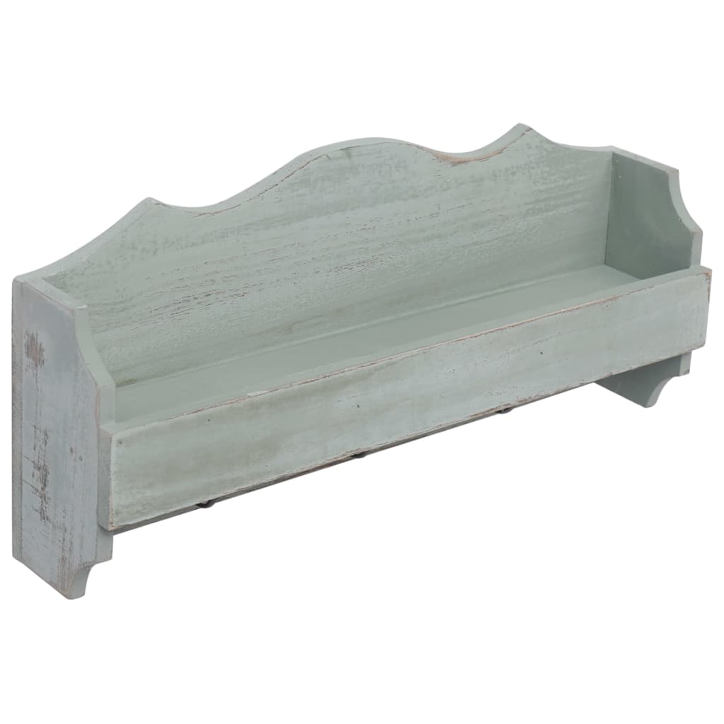 Wandkapstok 50X10X23 Cm Hout Groen