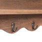 Wandkapstok 50X10X30 Cm Hout Bruin