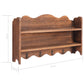 Wandkapstok 50X10X30 Cm Hout Bruin