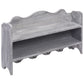 Wandkapstok 50X10X30 Cm Hout Grijs