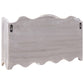Wandkapstok 50X10X30 Cm Hout Grijs