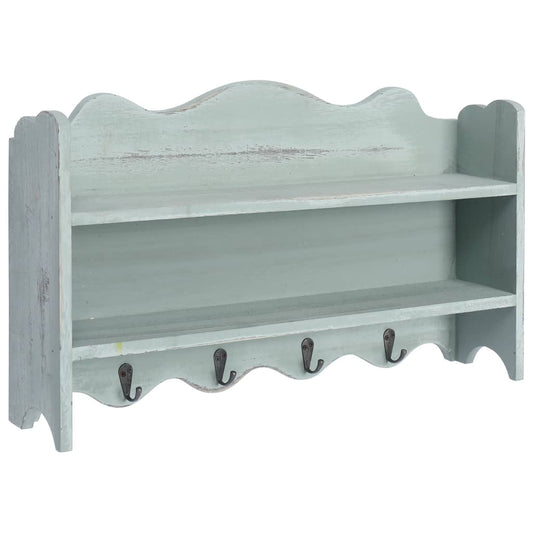 Wandkapstok 50X10X30 Cm Hout Groen