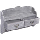 Wandkapstok 50X10X34 Cm Hout Grijs