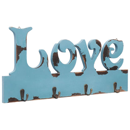 Wandkapstok Love 50X23 Cm