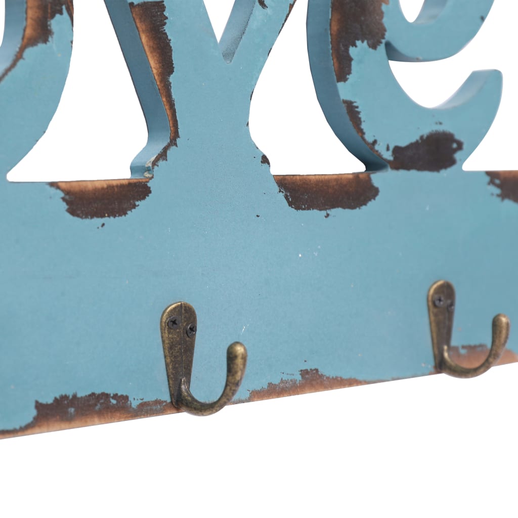 Wandkapstok Love 50X23 Cm