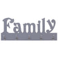 Wandkapstok Family 74X29,5 Cm Grijs