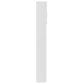 Wasmachinekast 64X25,5X190 Cm Bewerkt Hout Wit