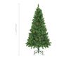 Kunstkerstboom Met Dennenappels 150 Cm Groen