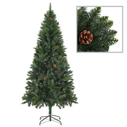 Kunstkerstboom Met Dennenappels 180 Cm Groen