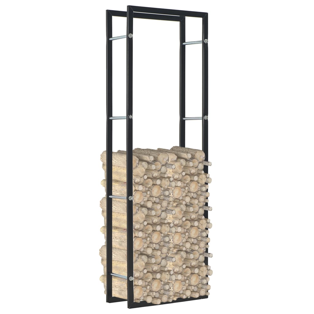Haardhoutrek 50X20X150 Cm Staal Zwart