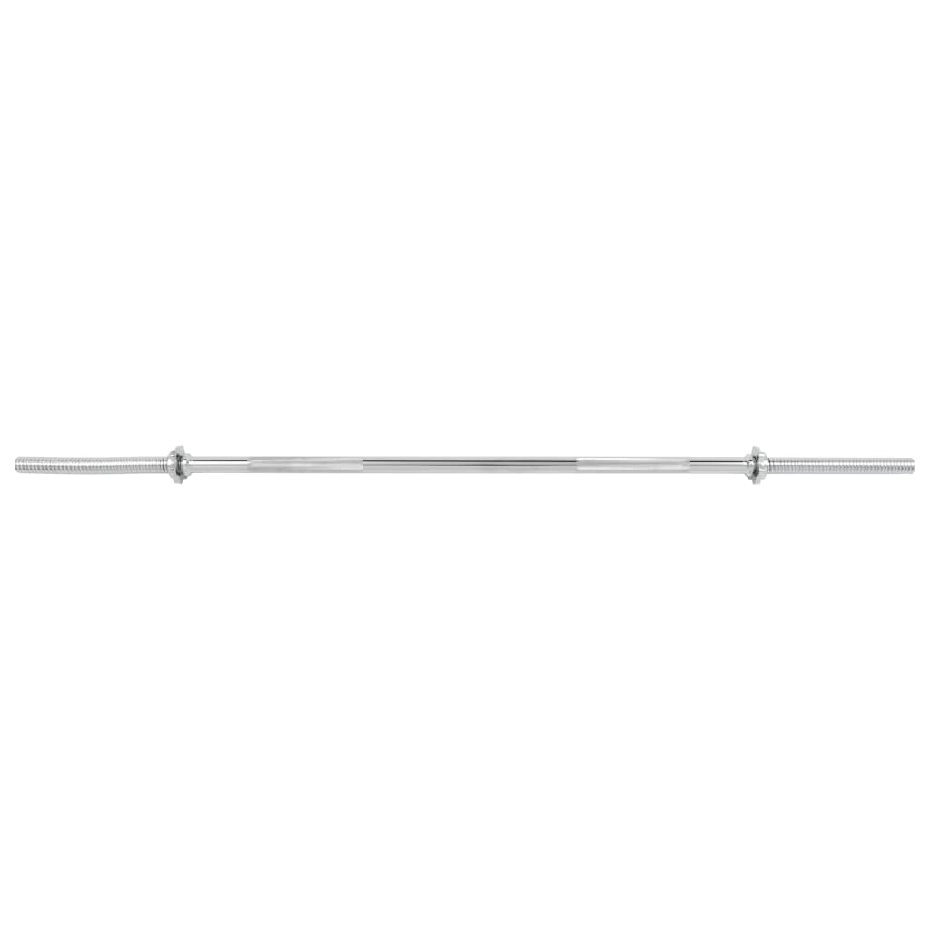 Halterstang 2,5X160 Cm Staal Zilverkleurig