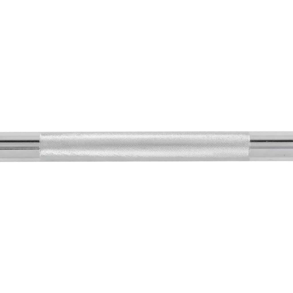 Halterstang 2,5X182 Cm Staal Zilverkleurig