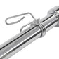 Halterstang Olympisch 3X220 Cm Staal Zilver