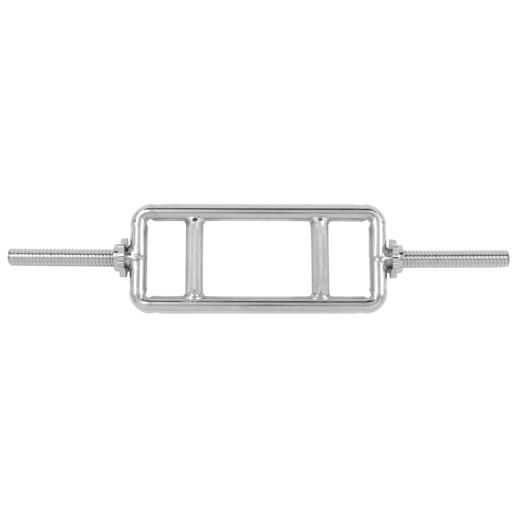 Tricepstang 3X86 Cm Staal Zilverkleurig