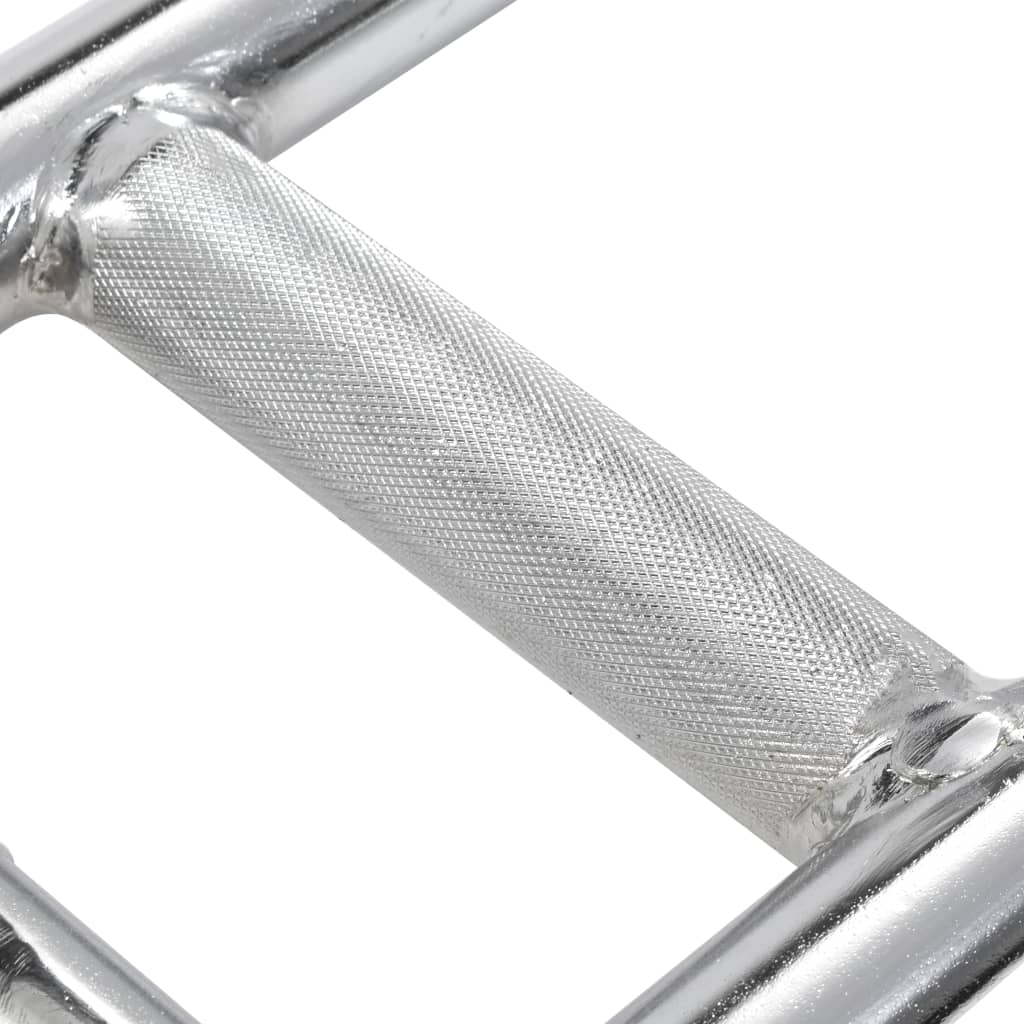 Tricepstang 3X86 Cm Staal Zilverkleurig